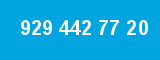929 442 77 20